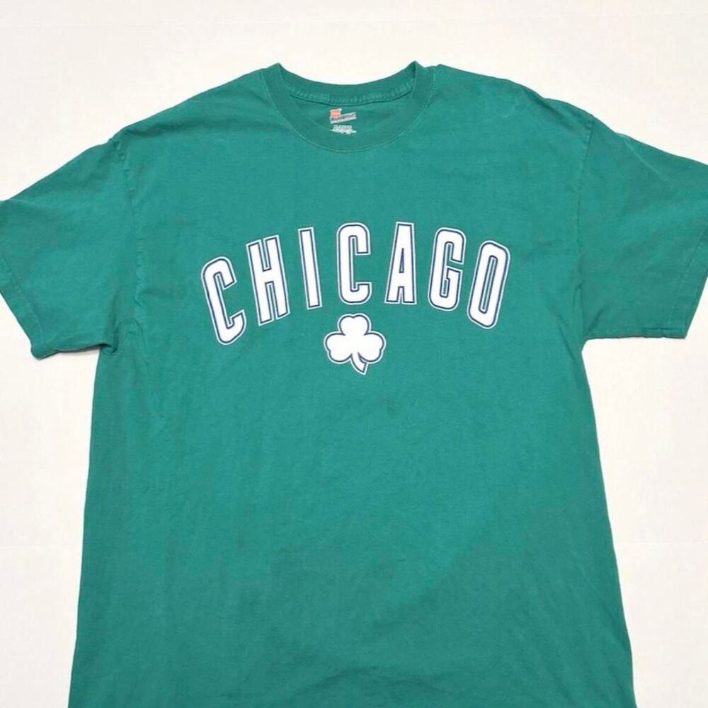 Hanes Men's Green T-shirt